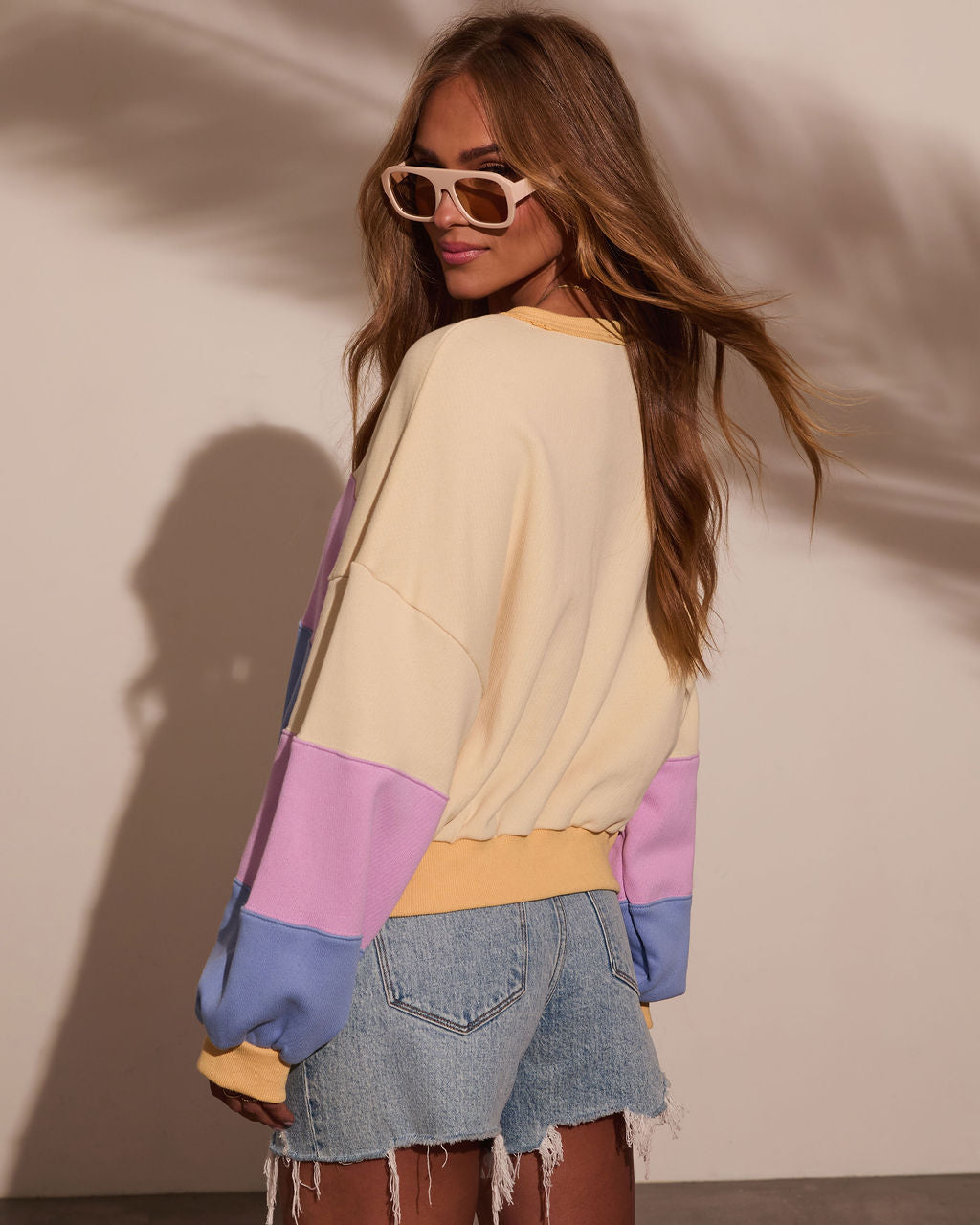 Lake Side Oversized Colorblock Pullover