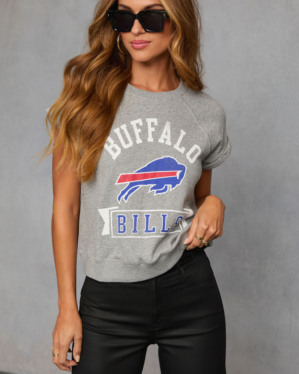 Buffalo Bills Game Plan Sleeveless Graphic Tee