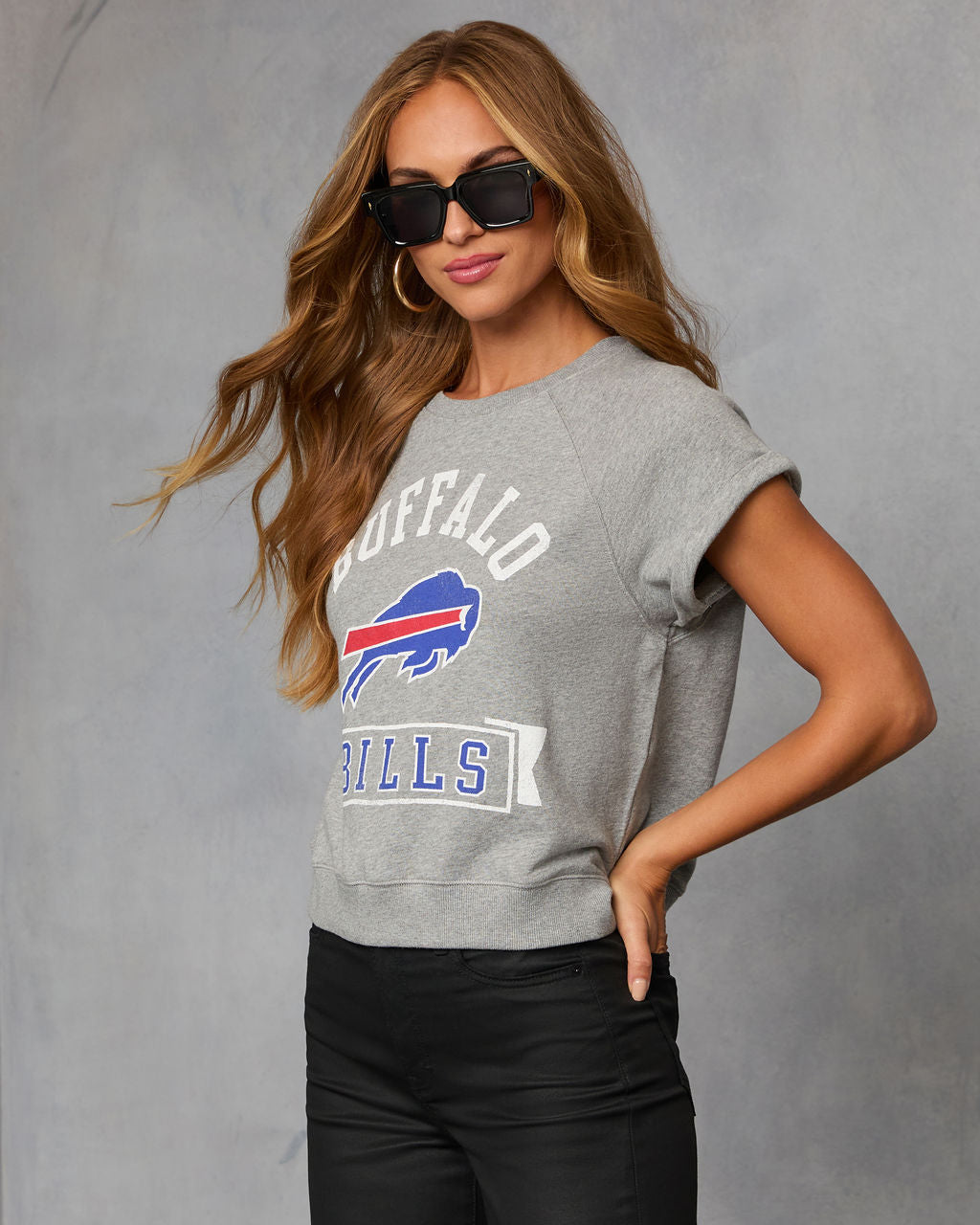 Buffalo Bills Game Plan Sleeveless Graphic Tee