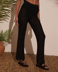 Barefoot Agenda Crochet Cover Up Pants