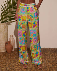 Shore Thing Novelty Wide Leg Pants