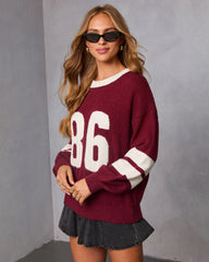Madox Varsity Graphic Sweater