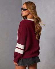 Madox Varsity Graphic Sweater
