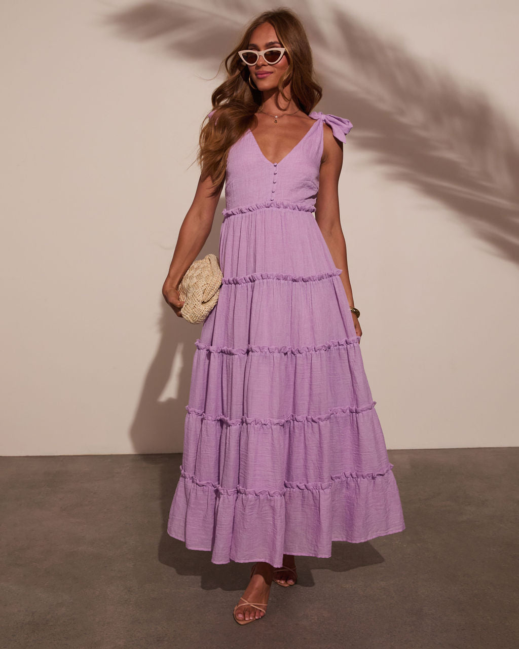 Selene Tiered Maxi Dress