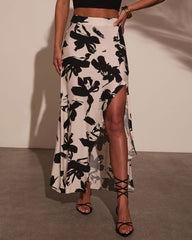 Casie Floral Maxi Skirt