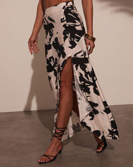 Casie Floral Maxi Skirt