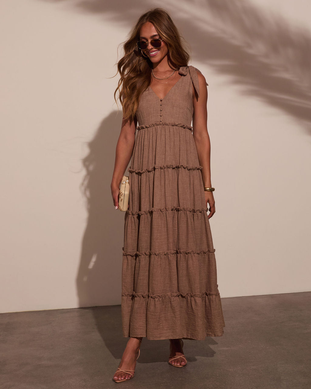 Selene Tiered Maxi Dress