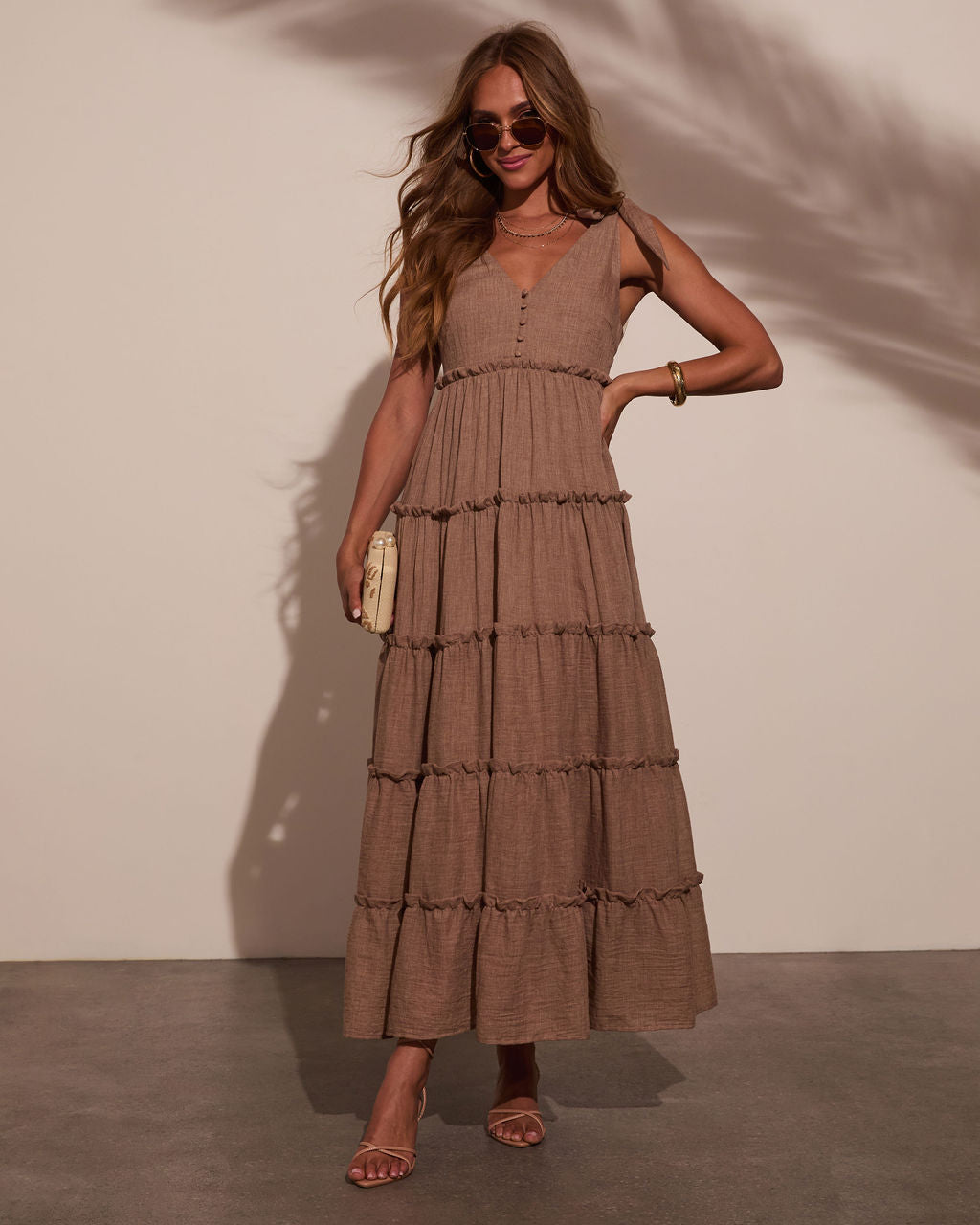Selene Tiered Maxi Dress