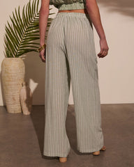 Seas the Day Striped Wide Leg Pants