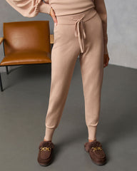 Elie Drawstring High Rise Joggers