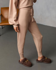 Elie Drawstring High Rise Joggers