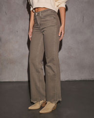 Marlien Rigid 90's Vintage Frayed Hem Jeans