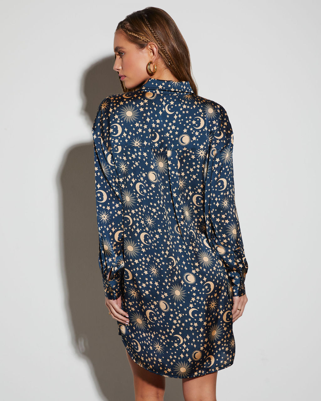 Supernova Collared Mini Dress