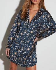 Supernova Collared Mini Dress