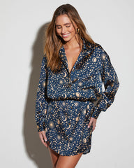 Supernova Collared Mini Dress