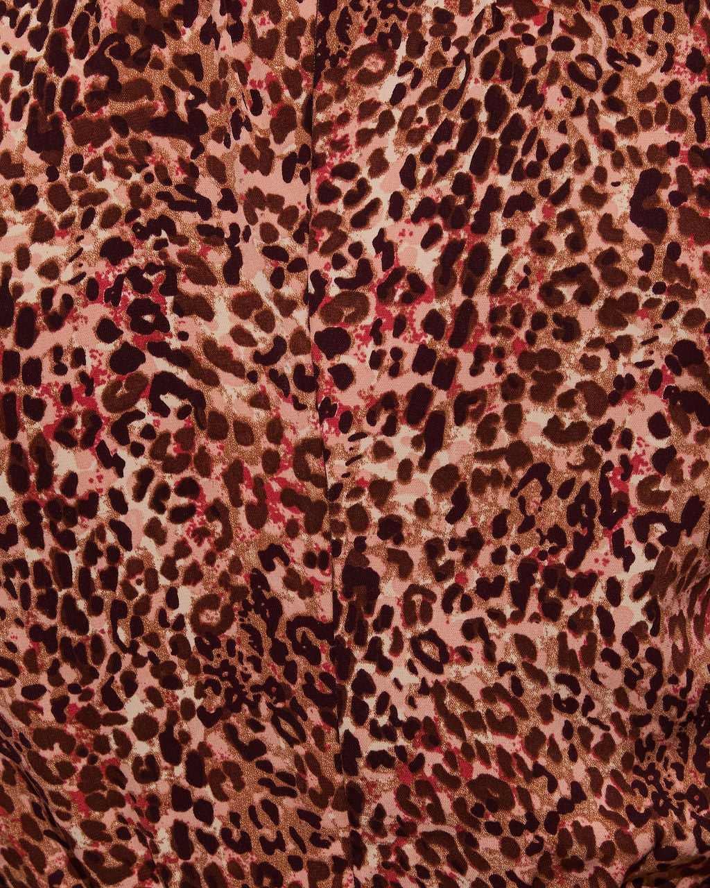 Scenic Trails Animal Print Tiered Mini Dress