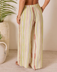 Meila Drawstring Wide Leg Pants
