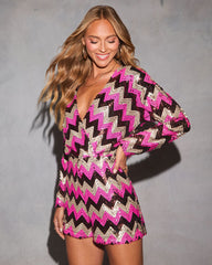 Ellanor Sequin Romper