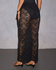 Sanya Lace Maxi Skirt