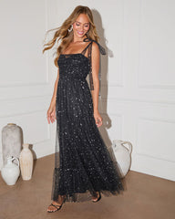 Moonlight Muse Tulle Maxi Dress