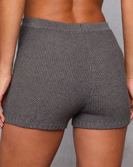 Serene High Rise Knit Shorts