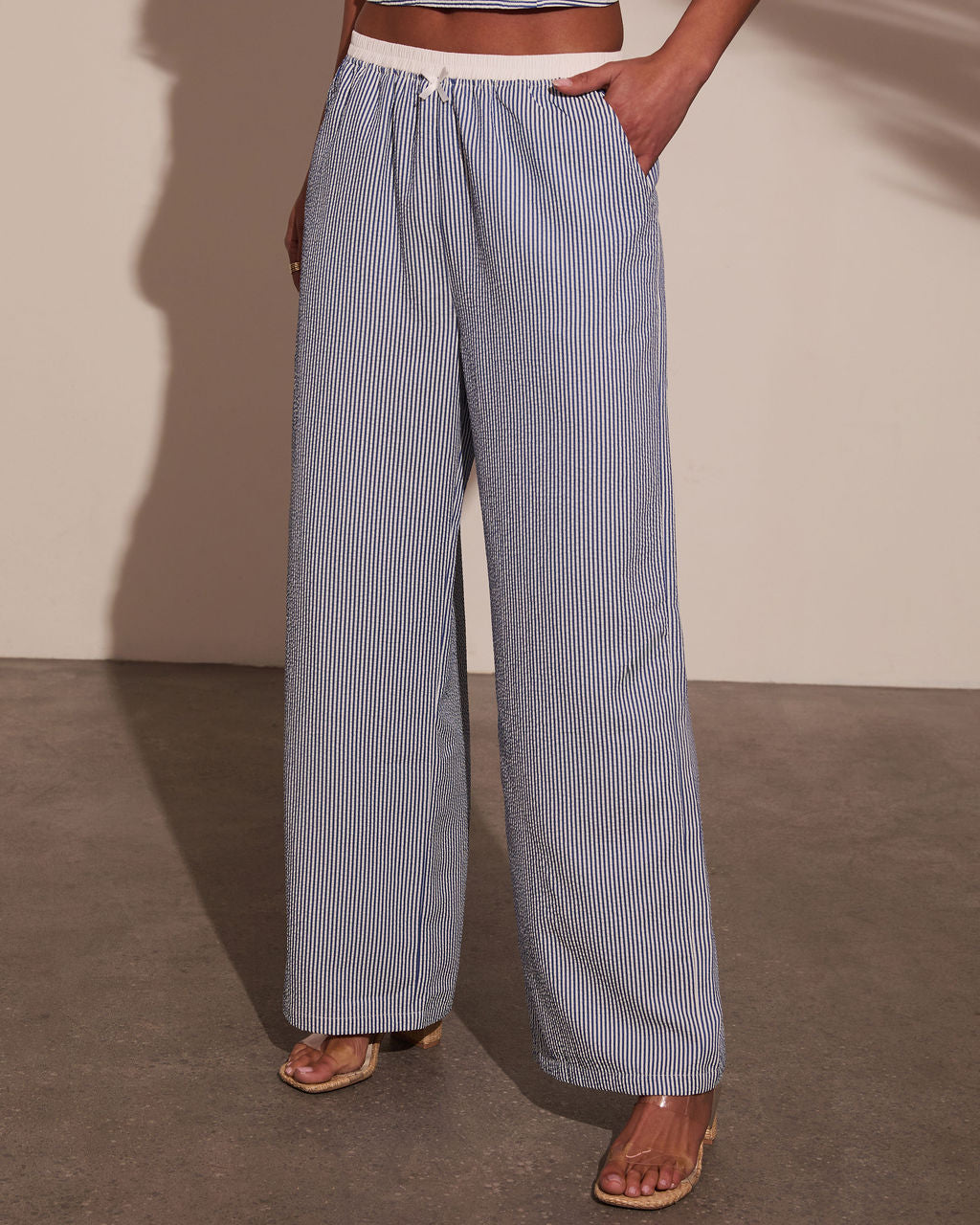 Sarahphina Striped Wide Leg Pants