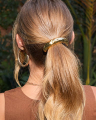 Beach Bronzer Hammered Metal Hair Cuff