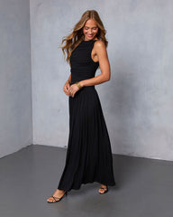 Mette Ruched Maxi Dress