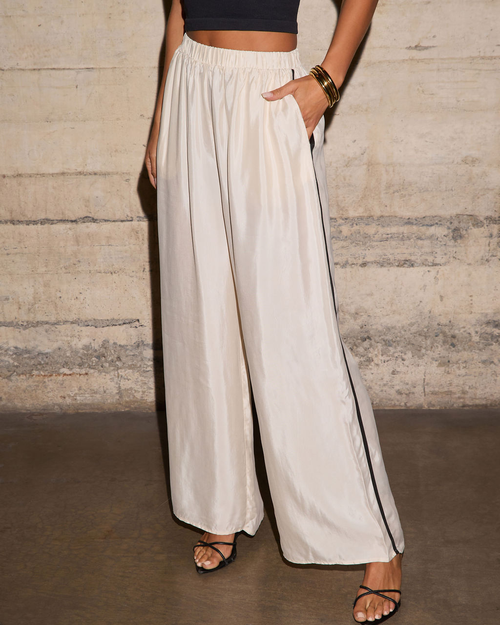 Gilliana Contrast Stripe Pants