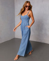 Sintara Denim Jumpsuit