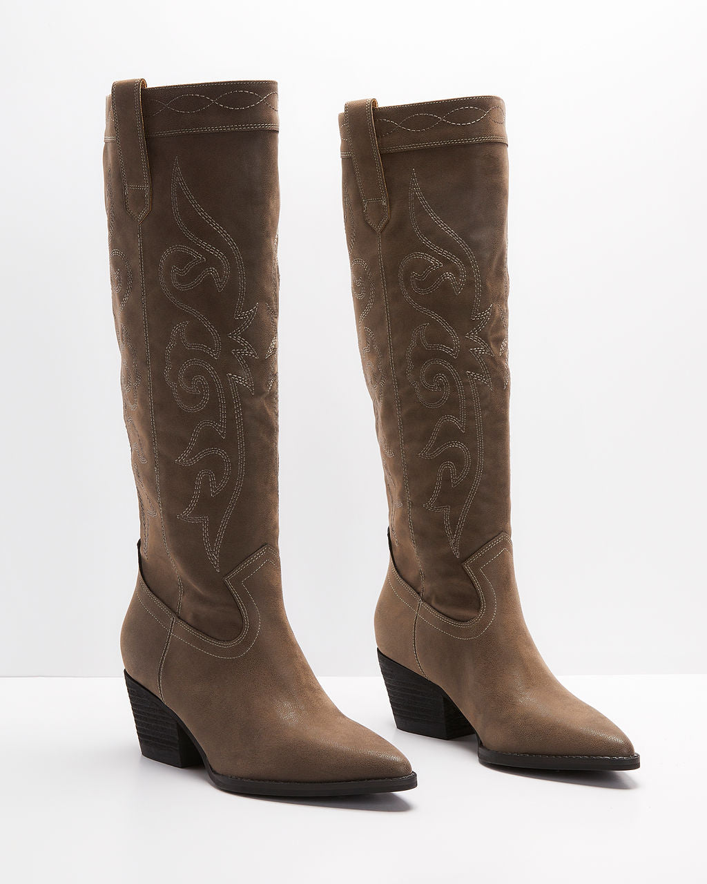 Vinny Knee High Western Boot
