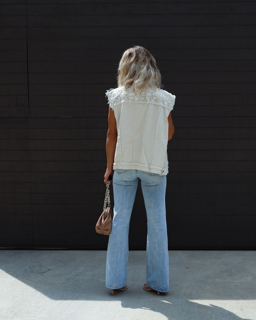 Kearney Oversized Statement Denim Vest